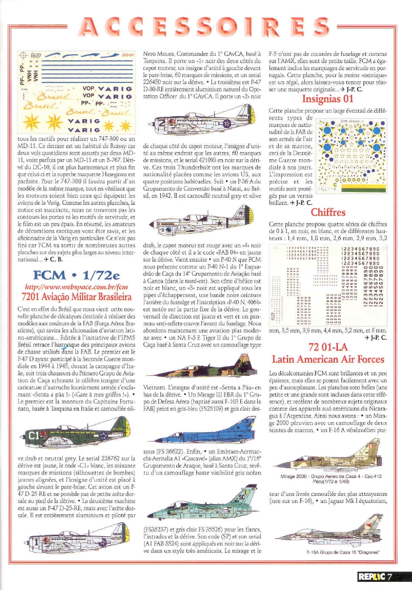 Replic 109 - Ju 388L, Do-24T, Fiat G-91 R3, Reznak, Technic - Weathering